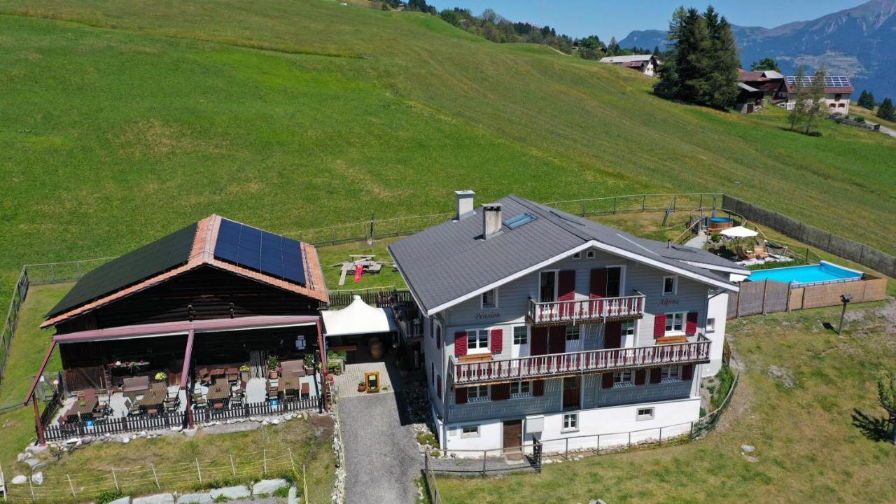 Gasthaus Alpina Tschappina Exterior foto